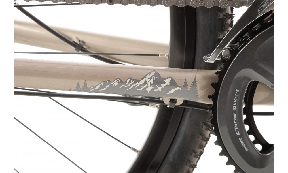 Rower gravel Kellys Soot 20  - szaro-czarny