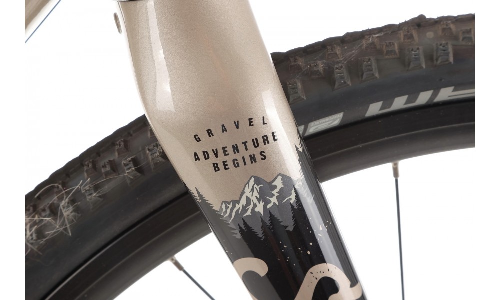 Rower gravel Kellys Soot 20  - szaro-czarny