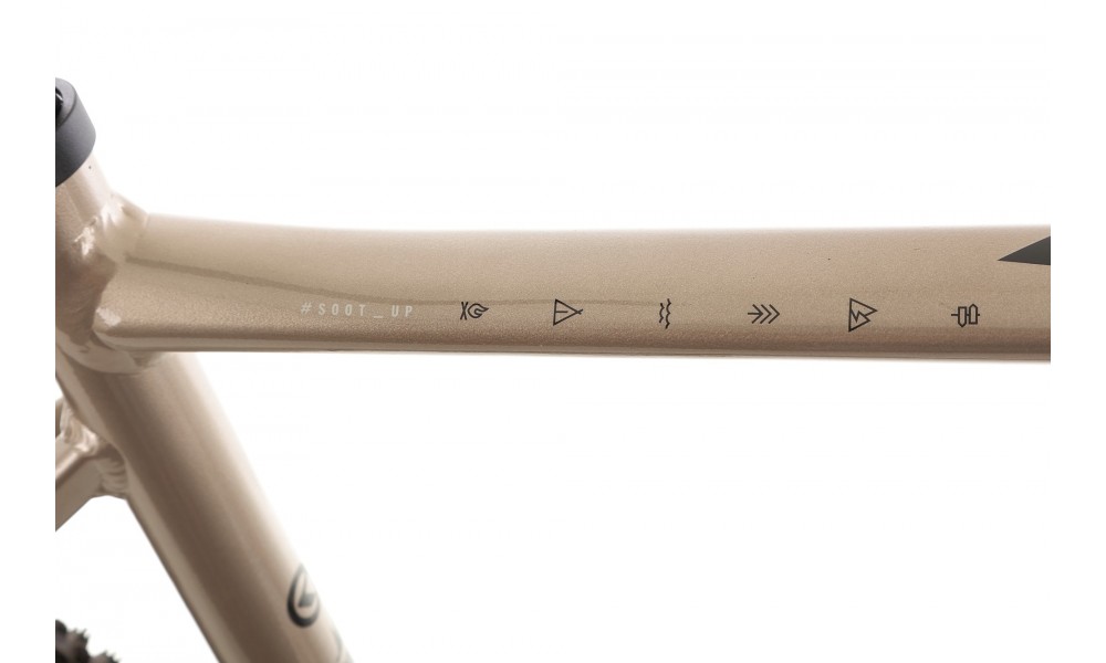 Rower gravel Kellys Soot 20  - szaro-czarny