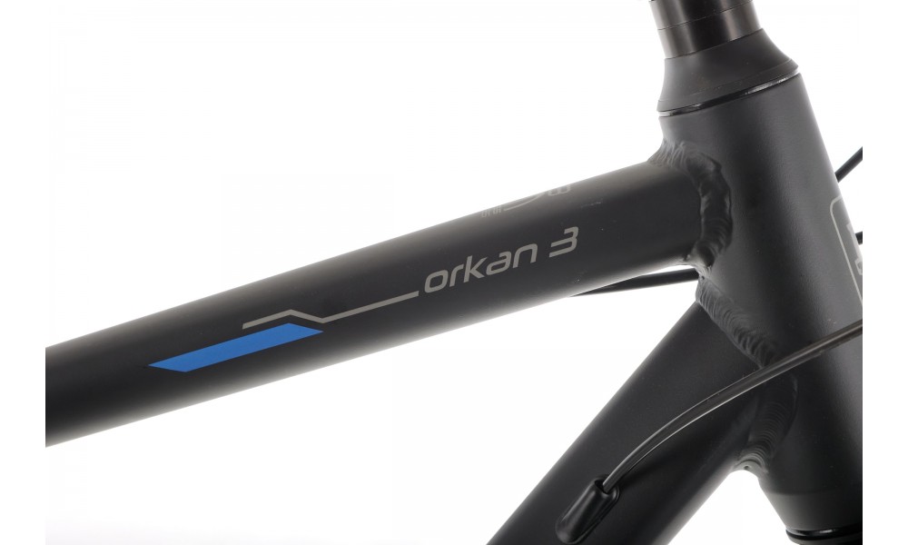 Rower crossowy Romet Orkan 3 M Lite - czarno-niebieski