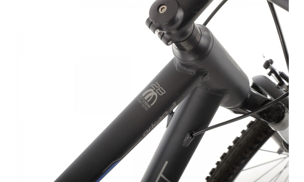 Rower crossowy Romet Orkan 3 M Lite - czarno-niebieski