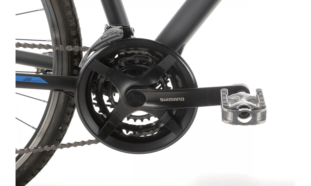 Rower crossowy Romet Orkan 3 M Lite - czarno-niebieski