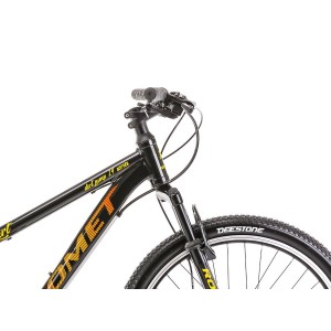 Rower młodzieżowy Romet Rambler Dirt 24 - czarno-pomarańczowy 2