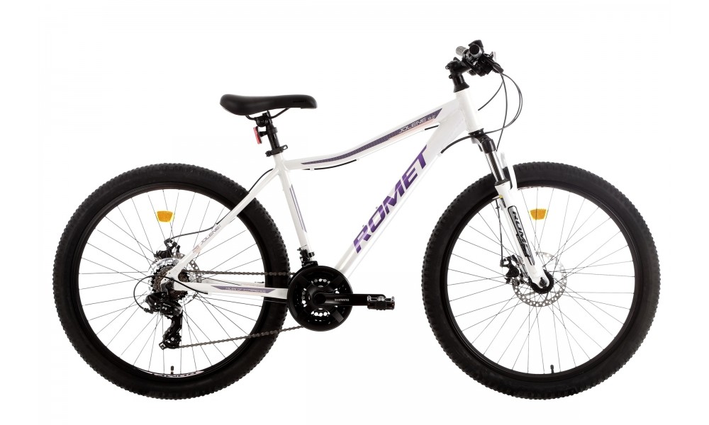 Rower górski Romet Jolene 6.2 - biały-fioletowy