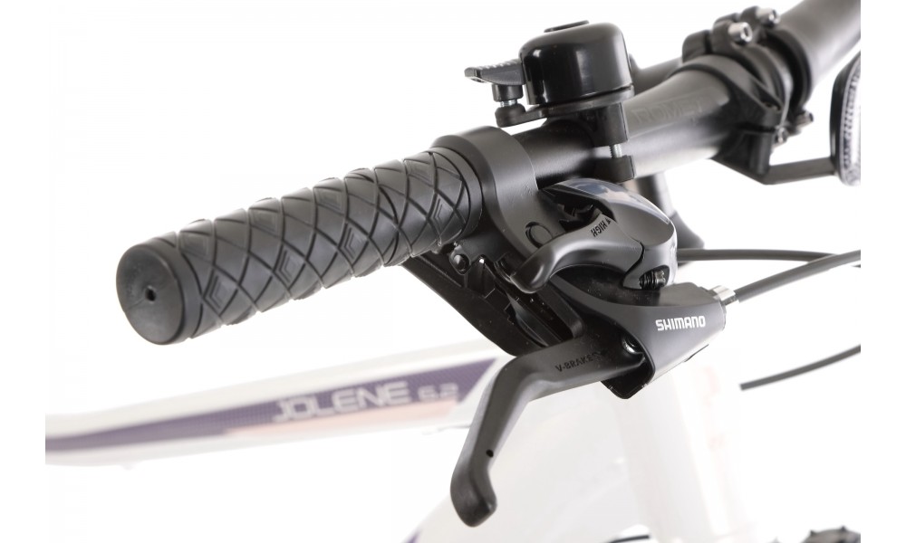 Rower górski Romet Jolene 6.2 - biały-fioletowy