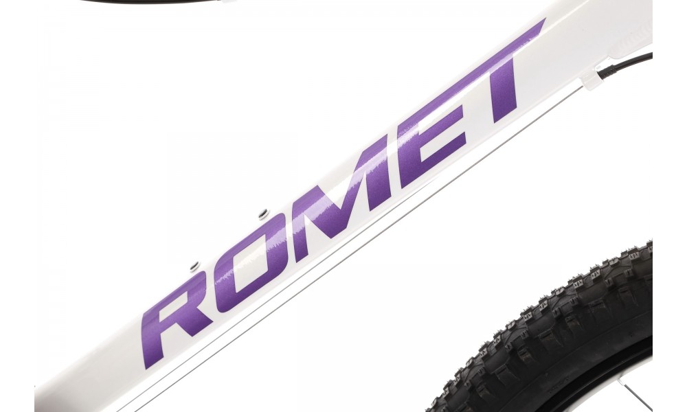 Rower górski Romet Jolene 6.2 - biały-fioletowy