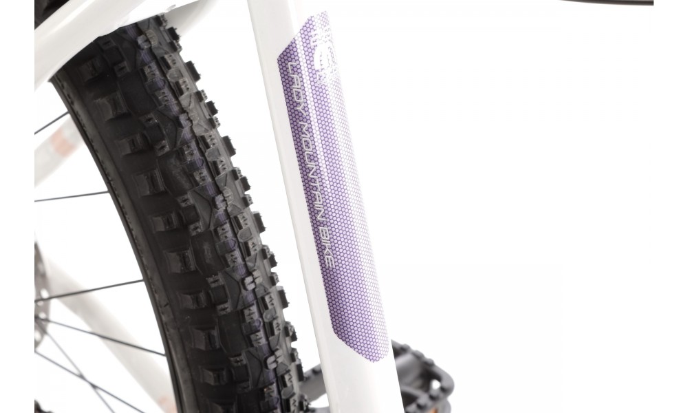 Rower górski Romet Jolene 6.2 - biały-fioletowy