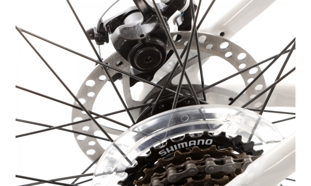 Rower górski Romet Jolene 6.2 - biały-fioletowy