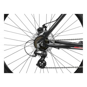 Rower crossowy Romet Orkan 1M - czarno-czerwony 2