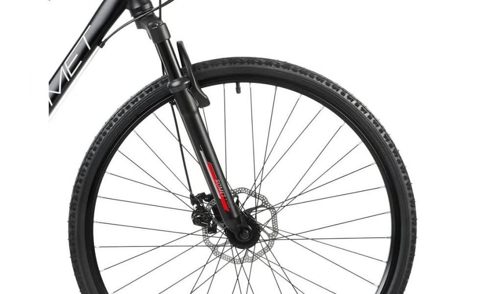 Rower crossowy Romet Orkan 1M - czarno-czerwony