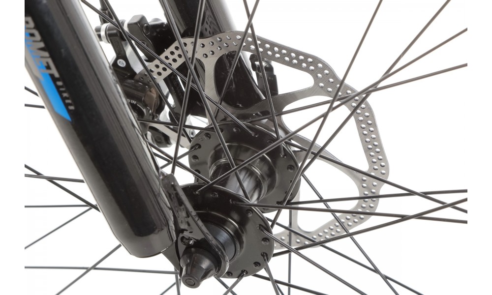 Rower crossowy Romet Orkan 1M - srebrny-niebieski