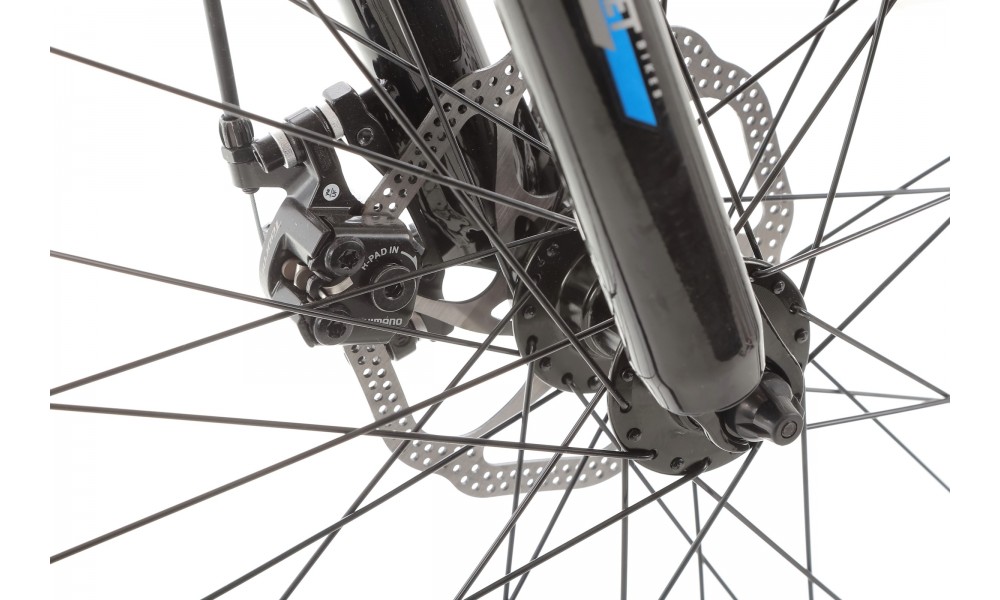 Rower crossowy Romet Orkan 1M - srebrny-niebieski