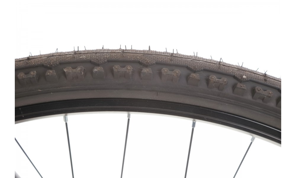 Rower crossowy Romet Orkan 1M - srebrny-niebieski