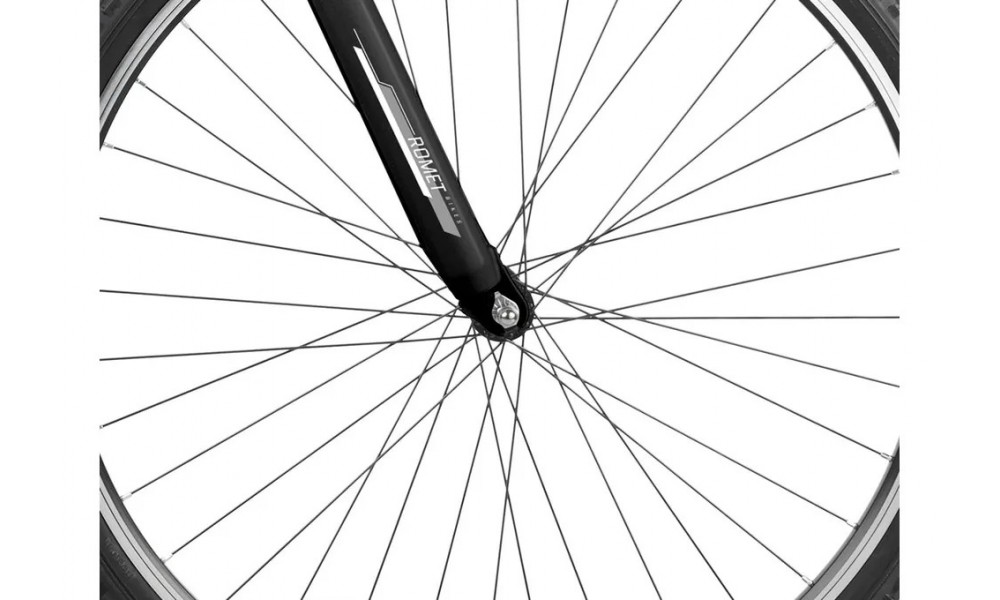 Rower crossowy Romet Orkan D - różowo-biały