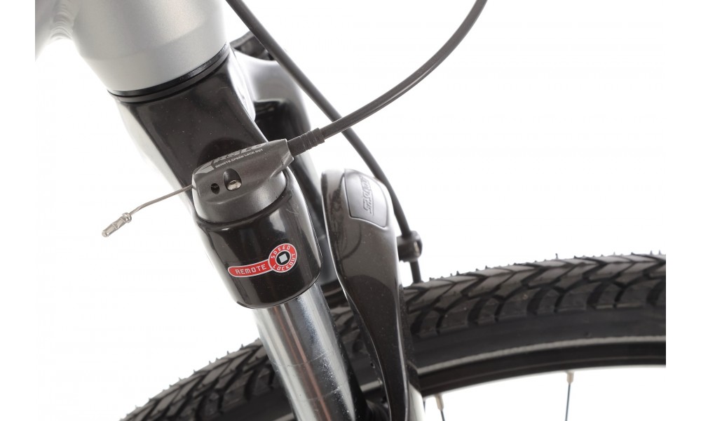 Rower crossowy Romet Orkan 7 M - srebrny-szary