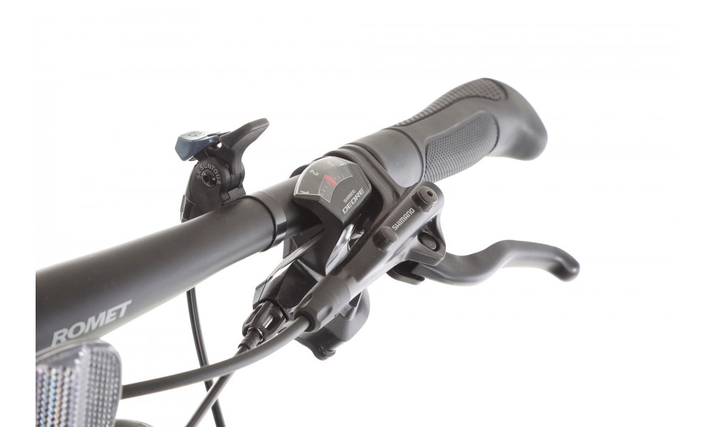 Rower crossowy Romet Orkan 7 M - srebrny-szary