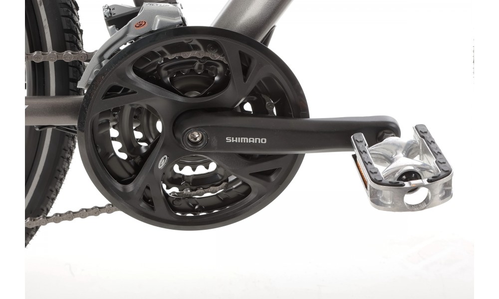 Rower crossowy Romet Orkan 5M - grafitowo-biały