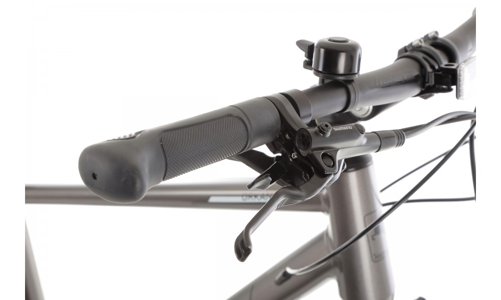 Rower crossowy Romet Orkan 5M - grafitowo-biały