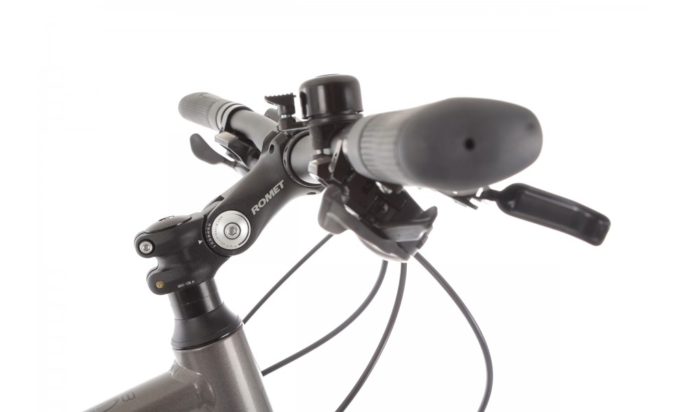 Rower crossowy Romet Orkan 5M - grafitowo-biały