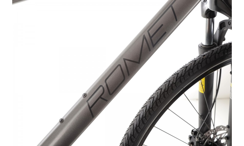 Rower crossowy Romet Orkan 5M - grafitowo-biały