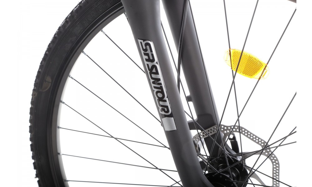 Rower crossowy Romet Orkan 3M - srebrny-czarny