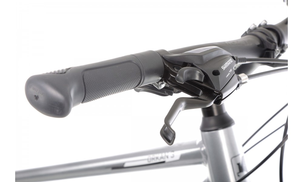 Rower crossowy Romet Orkan 3M - srebrny-czarny