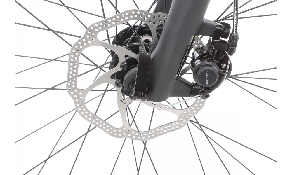 Rower crossowy Romet Orkan 3M - srebrny-czarny