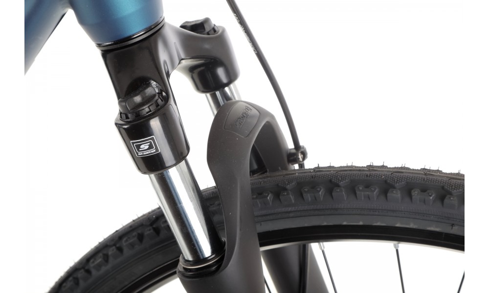 Rower crossowy Romet Orkan 3M - granatowy-niebieski