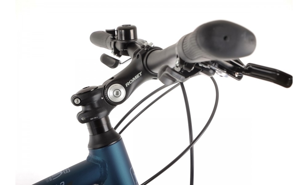 Rower crossowy Romet Orkan 3M - granatowy-niebieski