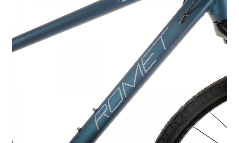 Rower crossowy Romet Orkan 3M - granatowy-niebieski