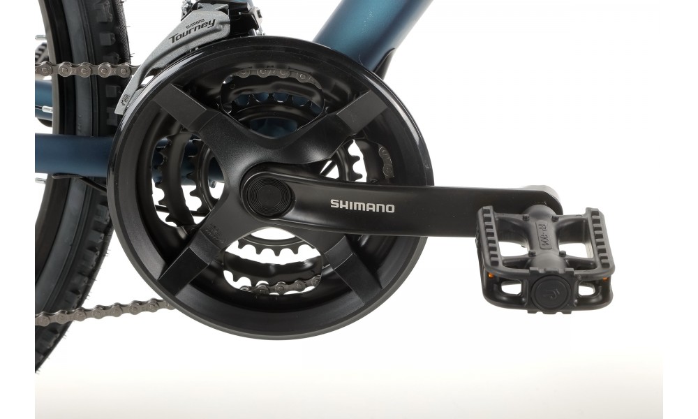 Rower crossowy Romet Orkan 3M - granatowy-niebieski