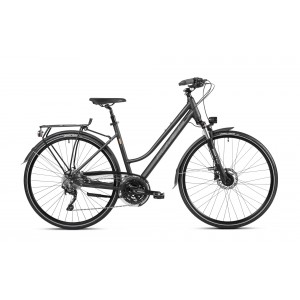 Rower trekkingowy Romet Gazela 9 - grafitowy 1