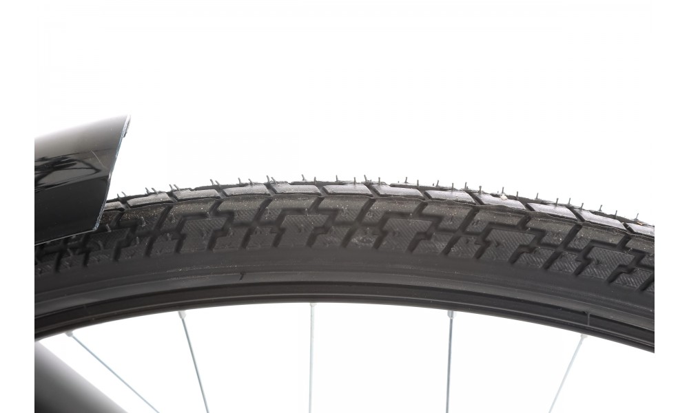 Rower trekkingowy Romet Wagant 4 - czarno-szary