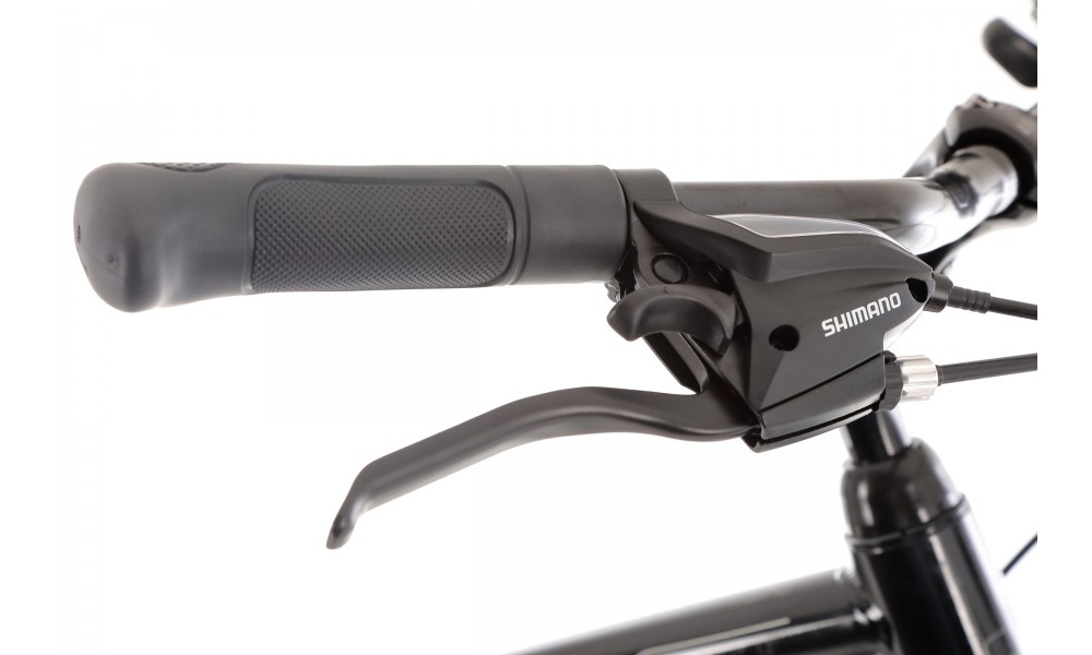 Rower trekkingowy Romet Wagant 4 - czarno-szary