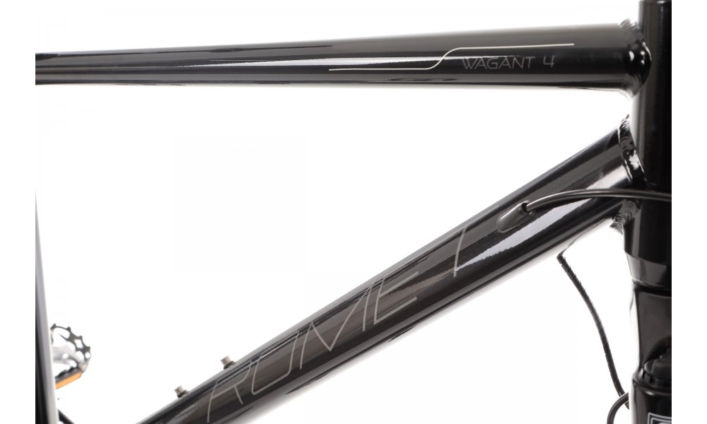 Rower trekkingowy Romet Wagant 4 - czarno-szary