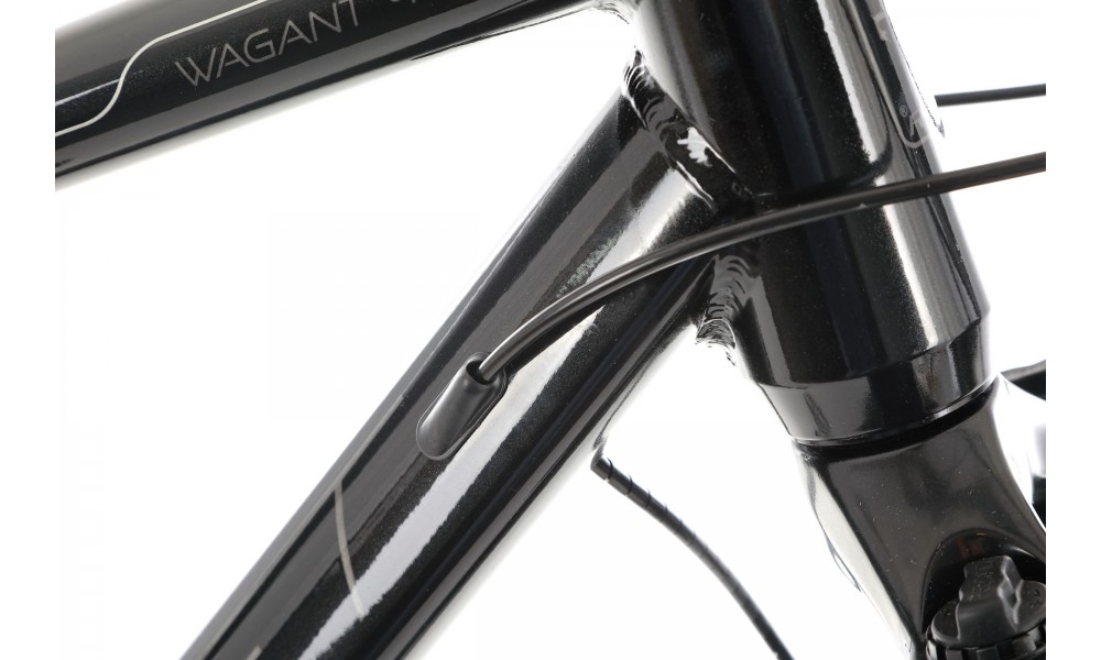 Rower trekkingowy Romet Wagant 4 - czarno-szary