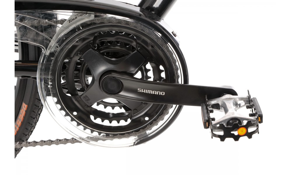 Rower trekkingowy Romet Wagant 4 - czarno-szary