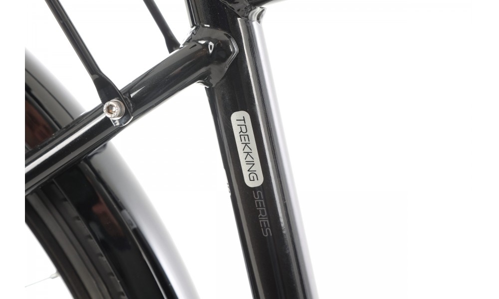 Rower trekkingowy Romet Wagant 4 - czarno-szary