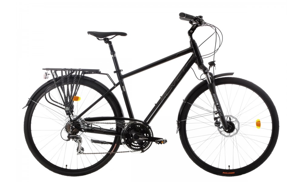 Rower trekkingowy Romet Wagant 4 - czarno-szary