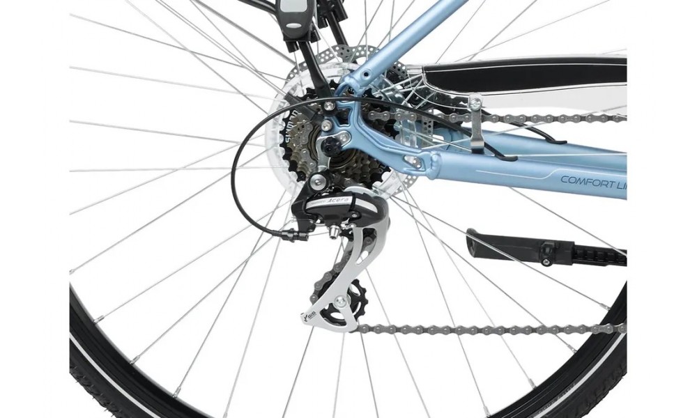 Rower trekkingowy Romet Wagant 4 - niebieski-granatowy