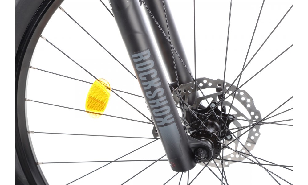 Rower górski Romet Mustang M8 - grafitowo-czarny