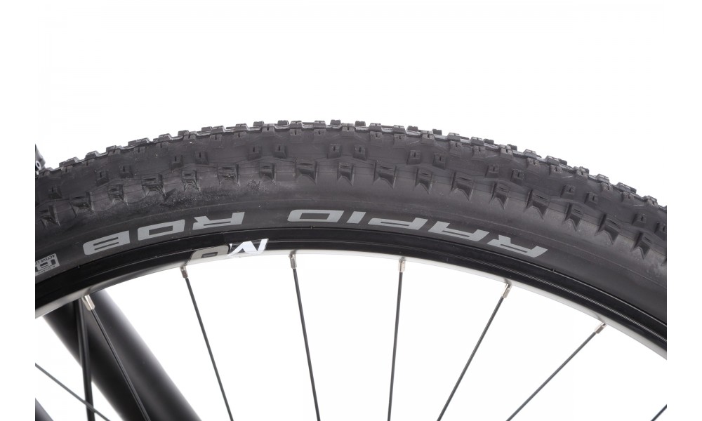 Rower górski Romet Mustang M8 - grafitowo-czarny