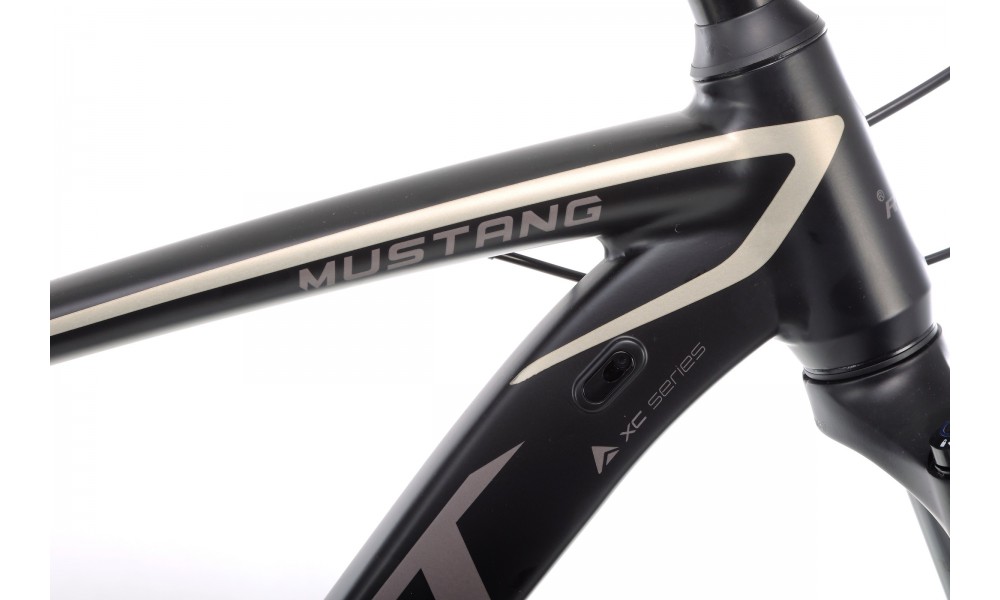 Rower górski Romet Mustang M8 - grafitowo-czarny