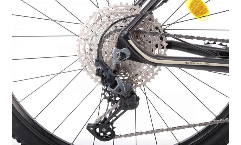 Rower górski Romet Mustang M8 - grafitowo-czarny