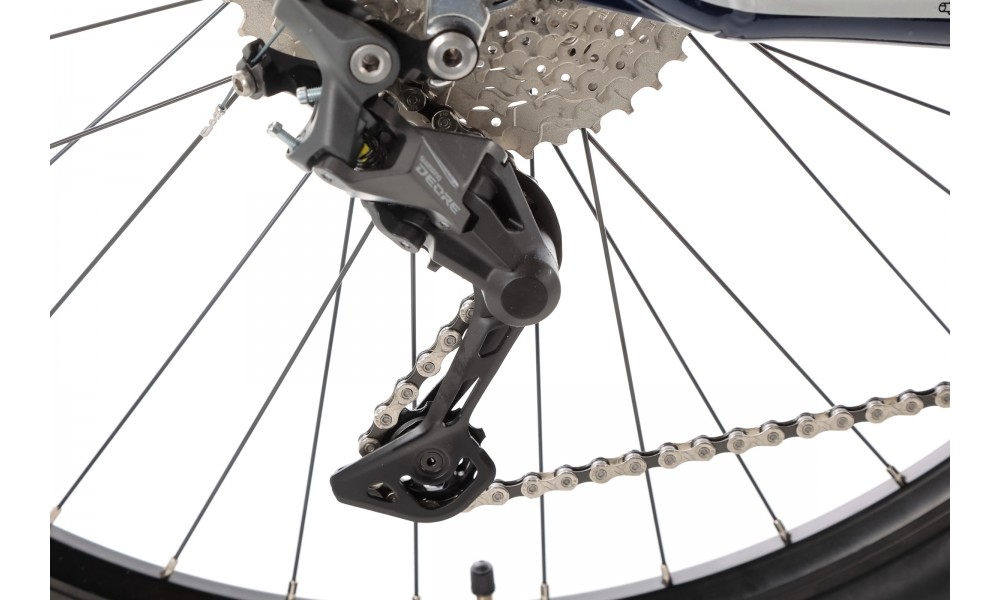 Rower górski Romet Mustang M5 - ciemnoniebieski