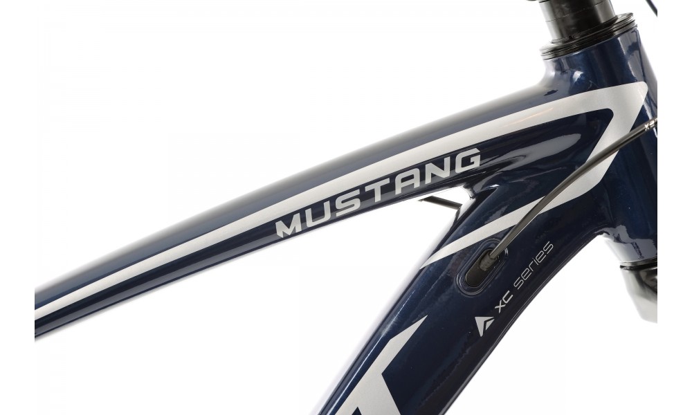 Rower górski Romet Mustang M5 - ciemnoniebieski