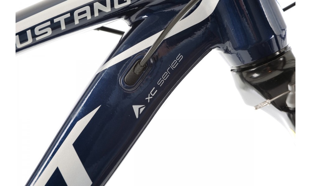 Rower górski Romet Mustang M5 - ciemnoniebieski