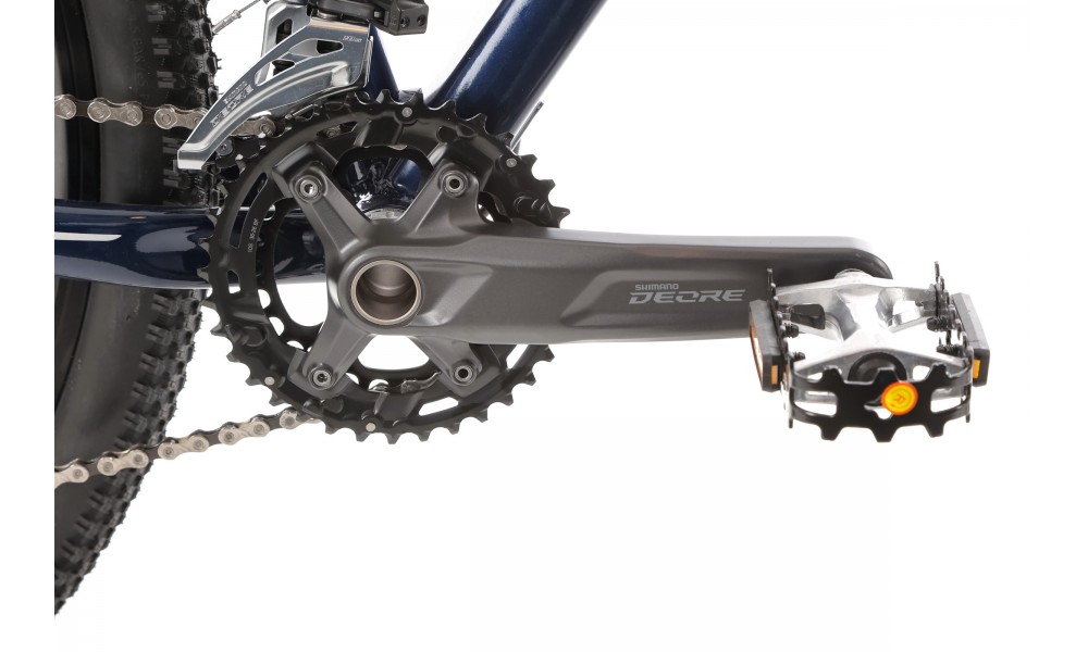 Rower górski Romet Mustang M5 - ciemnoniebieski