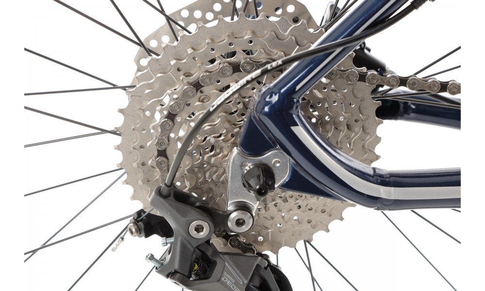 Rower górski Romet Mustang M5 - ciemnoniebieski