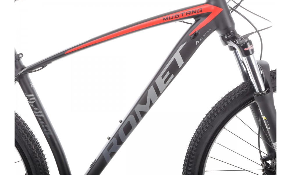 Rower górski Romet Mustang M4 Limited - czerwony